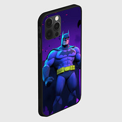 Чехол для iPhone 12 Pro Max Бэтмен объемная модель, цвет: 3D-черный — фото 2