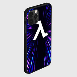 Чехол для iPhone 12 Pro Max Half-Life neon energy, цвет: 3D-черный — фото 2