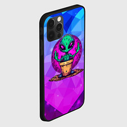 Чехол для iPhone 12 Pro Max Кактус в виде инопланетянина, цвет: 3D-черный — фото 2