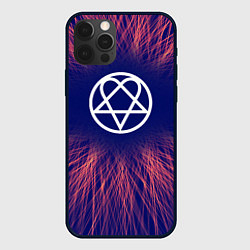 Чехол для iPhone 12 Pro Max HIM red energy, цвет: 3D-черный