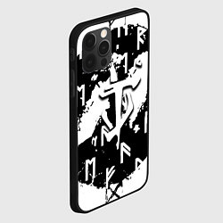 Чехол для iPhone 12 Pro Max Doom символы краски, цвет: 3D-черный — фото 2