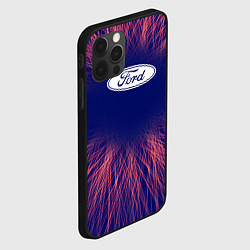 Чехол для iPhone 12 Pro Max Ford red energy, цвет: 3D-черный — фото 2