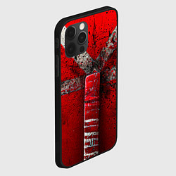 Чехол для iPhone 12 Pro Max Красная клюшка, цвет: 3D-черный — фото 2