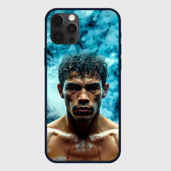 Чехол для iPhone 12 Pro Max Артуро Гатти в дыму, цвет: 3D-черный