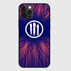 Чехол для iPhone 12 Pro Max Three Days Grace red energy, цвет: 3D-черный