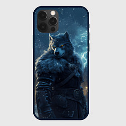 Чехол для iPhone 12 Pro Max Волк в доспехах, цвет: 3D-черный