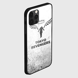 Чехол для iPhone 12 Pro Max Tokyo Revengers - white gradient, цвет: 3D-черный — фото 2