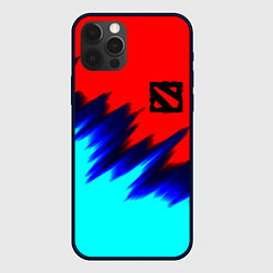 Чехол для iPhone 12 Pro Max Dota краски, цвет: 3D-черный