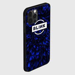 Чехол для iPhone 12 Pro Max Blackpink blue energy, цвет: 3D-черный — фото 2