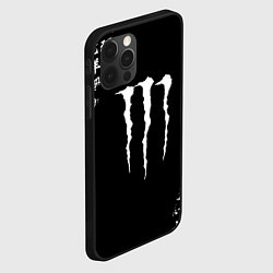 Чехол для iPhone 12 Pro Max Monster energy japan symbol, цвет: 3D-черный — фото 2