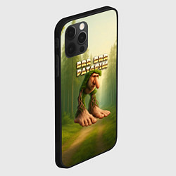 Чехол для iPhone 12 Pro Max Brr brr Patapim мем, цвет: 3D-черный — фото 2