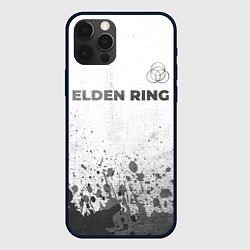 Чехол для iPhone 12 Pro Max Elden Ring - white gradient посередине, цвет: 3D-черный