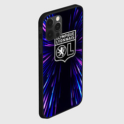 Чехол для iPhone 12 Pro Max Lyon neon energy, цвет: 3D-черный — фото 2