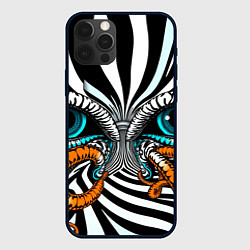 Чехол для iPhone 12 Pro Max Глаз и щупальца, цвет: 3D-черный