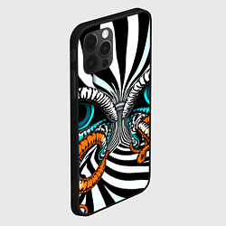 Чехол для iPhone 12 Pro Max Глаз и щупальца, цвет: 3D-черный — фото 2