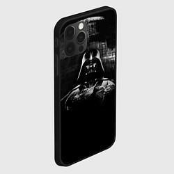 Чехол для iPhone 12 Pro Max Звёздные войны звезда смерти вейдера, цвет: 3D-черный — фото 2