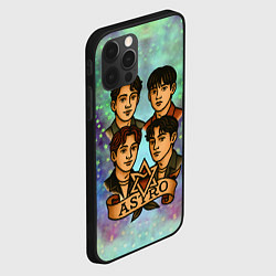 Чехол для iPhone 12 Pro Max Astro в стиле татуировки, цвет: 3D-черный — фото 2