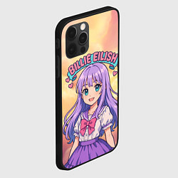 Чехол для iPhone 12 Pro Max Билли Айлиш в аниме стиле, цвет: 3D-черный — фото 2