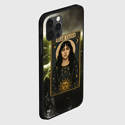Чехол для iPhone 12 Pro Max Карта с Билли Айлиш, цвет: 3D-черный — фото 2