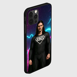 Чехол для iPhone 12 Pro Max Bones в образе супергероя, цвет: 3D-черный — фото 2