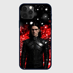 Чехол для iPhone 12 Pro Max Bones в кожаной куртке, цвет: 3D-черный