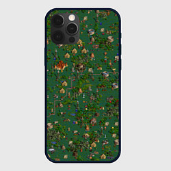 Чехол для iPhone 12 Pro Max Земли Причала - Герои 3, цвет: 3D-черный