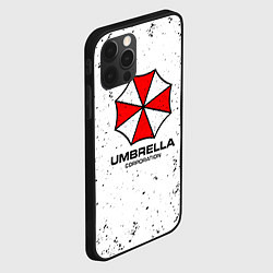 Чехол для iPhone 12 Pro Max Umbrella - white dirt, цвет: 3D-черный — фото 2