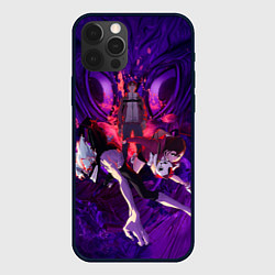 Чехол для iPhone 12 Pro Max Дандадан - Злой глаз, цвет: 3D-черный