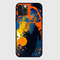 Чехол для iPhone 12 Pro Max Краска на стене, цвет: 3D-черный