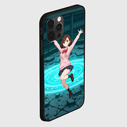 Чехол для iPhone 12 Pro Max Радостная Сиратори Айра в прыжке, цвет: 3D-черный — фото 2