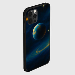 Чехол для iPhone 12 Pro Max Пространство Вселенной, цвет: 3D-черный — фото 2