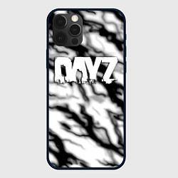 Чехол для iPhone 12 Pro Max Dayz серый шторм, цвет: 3D-черный