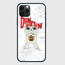 Чехол для iPhone 12 Pro Max Dandadan - манеки неко, цвет: 3D-черный