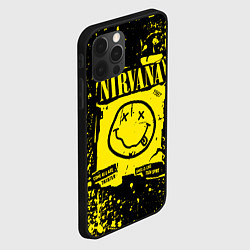 Чехол для iPhone 12 Pro Max Nirvana smile 1987, цвет: 3D-черный — фото 2