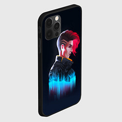 Чехол для iPhone 12 Pro Max Cyberpunk 2077, цвет: 3D-черный — фото 2