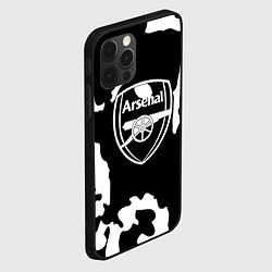Чехол для iPhone 12 Pro Max Арсенал камуфляжные краски, цвет: 3D-черный — фото 2