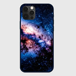 Чехол для iPhone 12 Pro Max Фантастический космос звёзды и туманности, цвет: 3D-черный