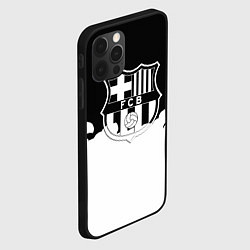 Чехол для iPhone 12 Pro Max Барселона облака краски, цвет: 3D-черный — фото 2