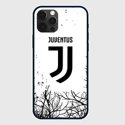 Чехол для iPhone 12 Pro Max Ювентус черные деревья, цвет: 3D-черный