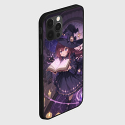 Чехол для iPhone 12 Pro Max Аниме Ведьма Читает Книгу Заклинаний, цвет: 3D-черный — фото 2