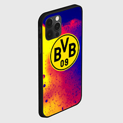 Чехол для iPhone 12 Pro Max Borussia космические краски, цвет: 3D-черный — фото 2