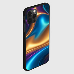 Чехол для iPhone 12 Pro Max Сплавы разноцветные, цвет: 3D-черный — фото 2