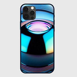 Чехол для iPhone 12 Pro Max Галактический шар, цвет: 3D-черный