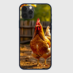 Чехол iPhone 12 Pro Max Золотой хранитель двора