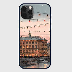 Чехол iPhone 12 Pro Max Новогодний зимний Питер