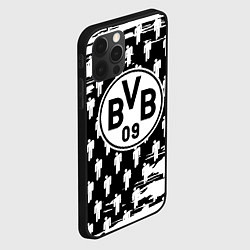 Чехол для iPhone 12 Pro Max Borussia люди краски, цвет: 3D-черный — фото 2