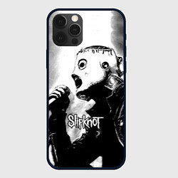 Чехол для iPhone 12 Pro Max Slipknot, цвет: 3D-черный