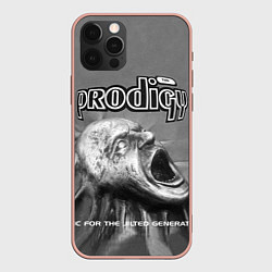 Чехол для iPhone 12 Pro Max The Prodigy: Madness, цвет: 3D-светло-розовый