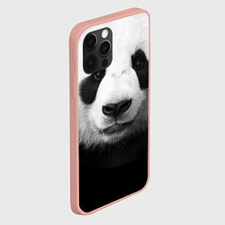 Чехол для iPhone 12 Pro Max Взгляд панды, цвет: 3D-светло-розовый — фото 2