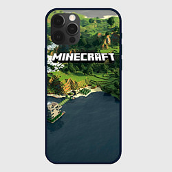 Чехол для iPhone 12 Pro Max Minecraft Location, цвет: 3D-черный